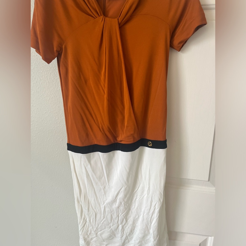 Authentic Gucci Color Block Dress - Picture 2 of 4